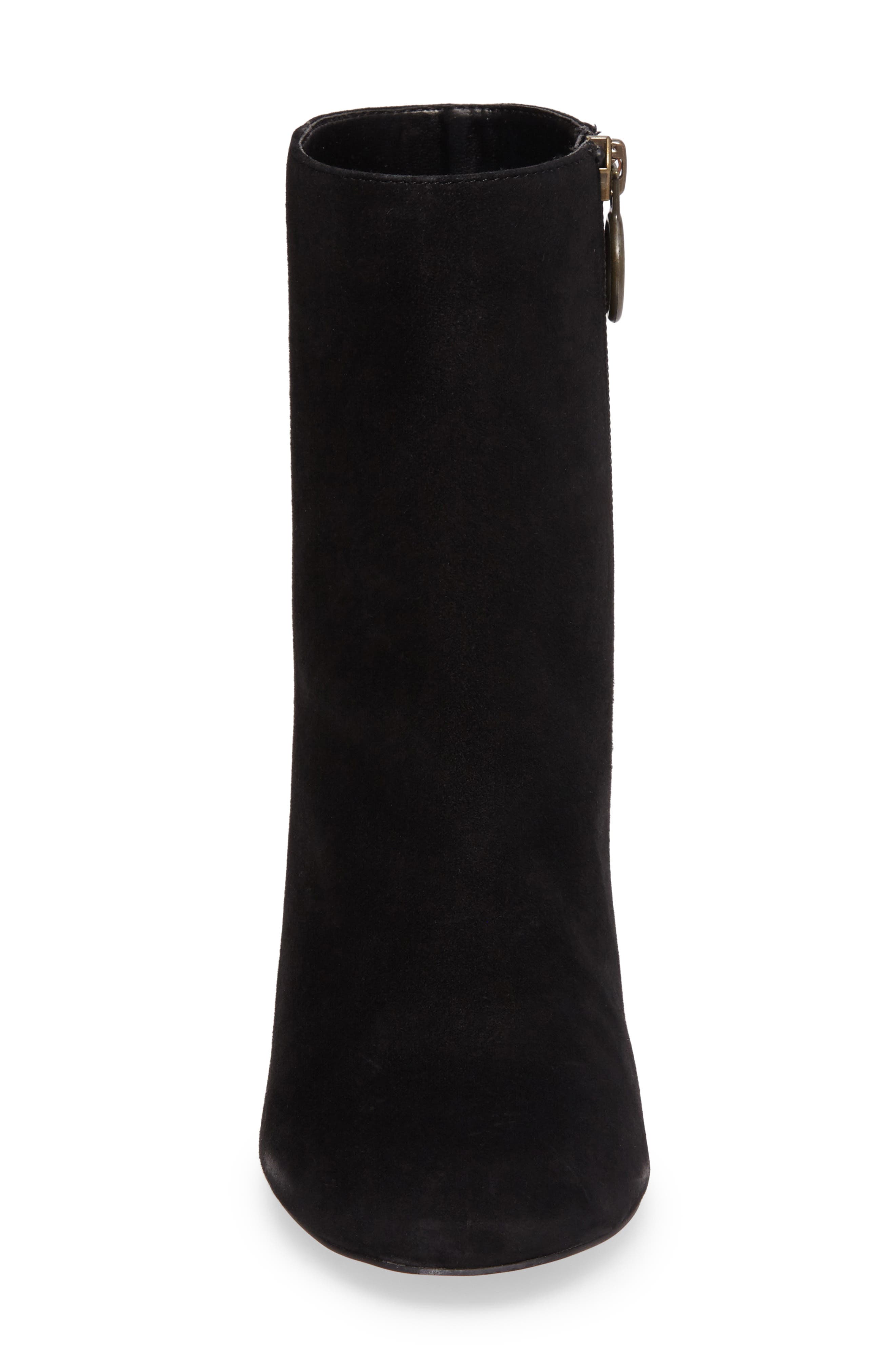 Mulholland Embroidered Boot, Alternate, color, BLACK WITH LEOPARD HEEL