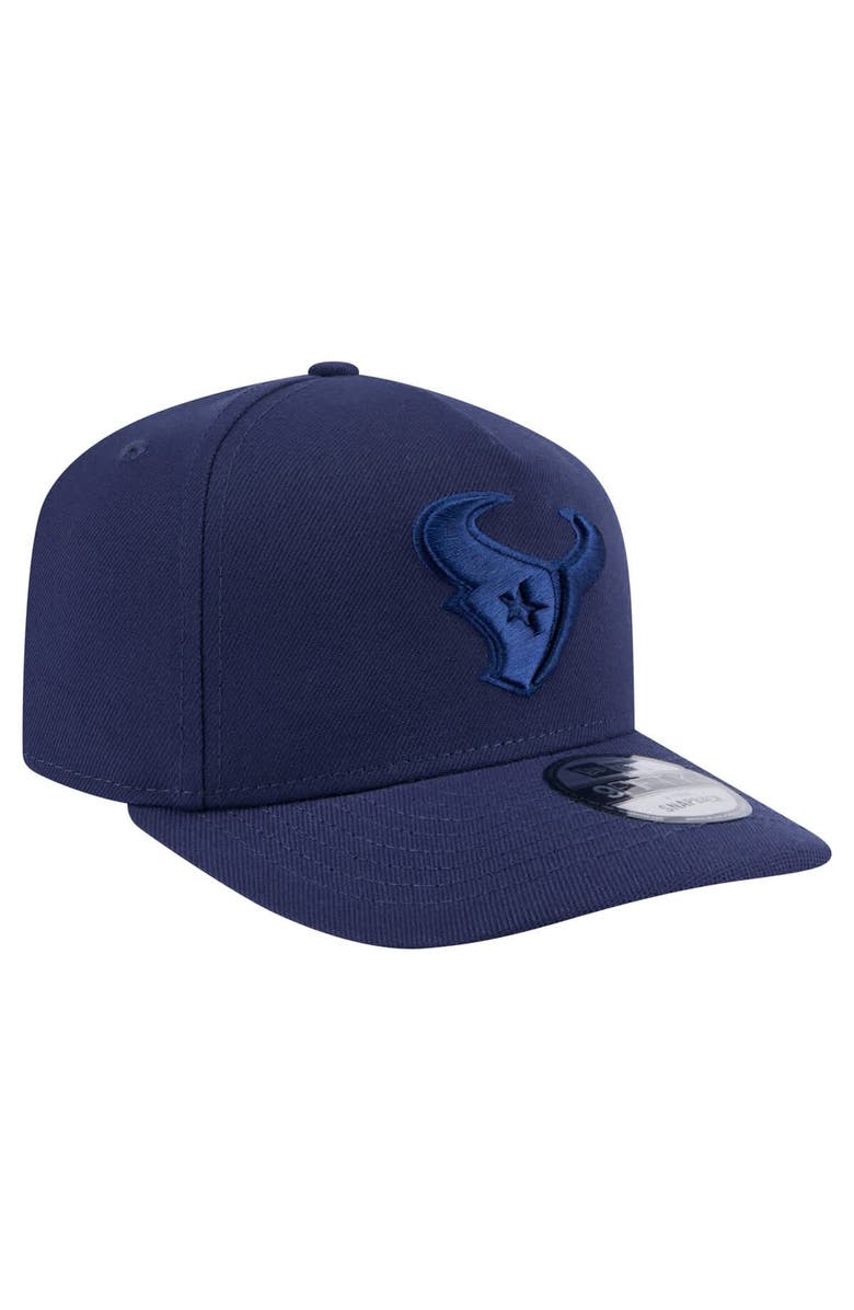 New Era Men's New Era Navy Houston Texans Color Pack 9FIFTY Snapback Hat, Alternate, color, 