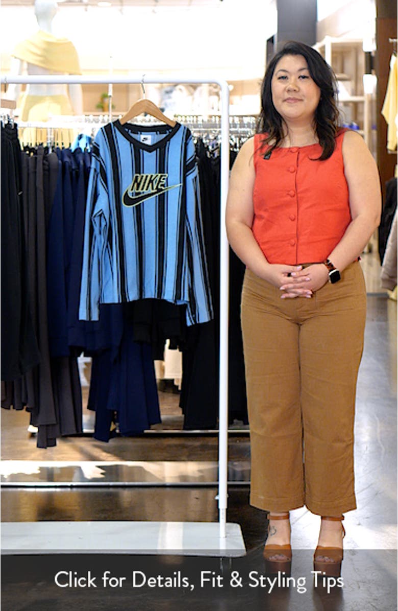 Kids' Sportswear Stripe Long Sleeve Mesh Jersey, sales video thumbnail