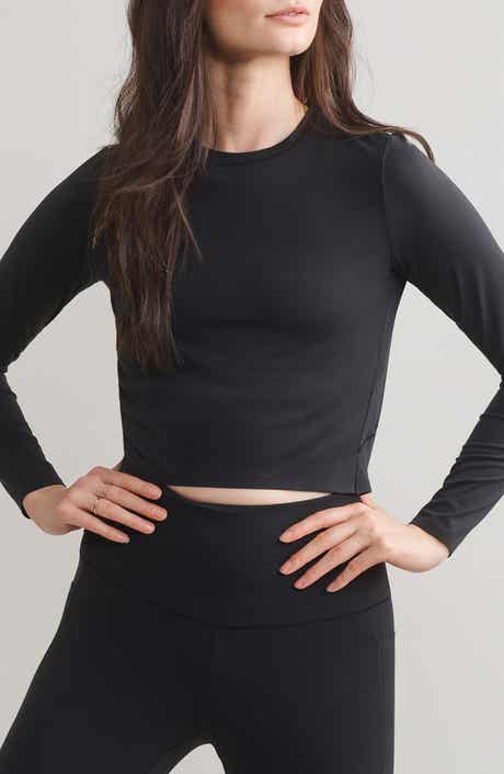 Serene Fitted Long Sleeve Performance Top