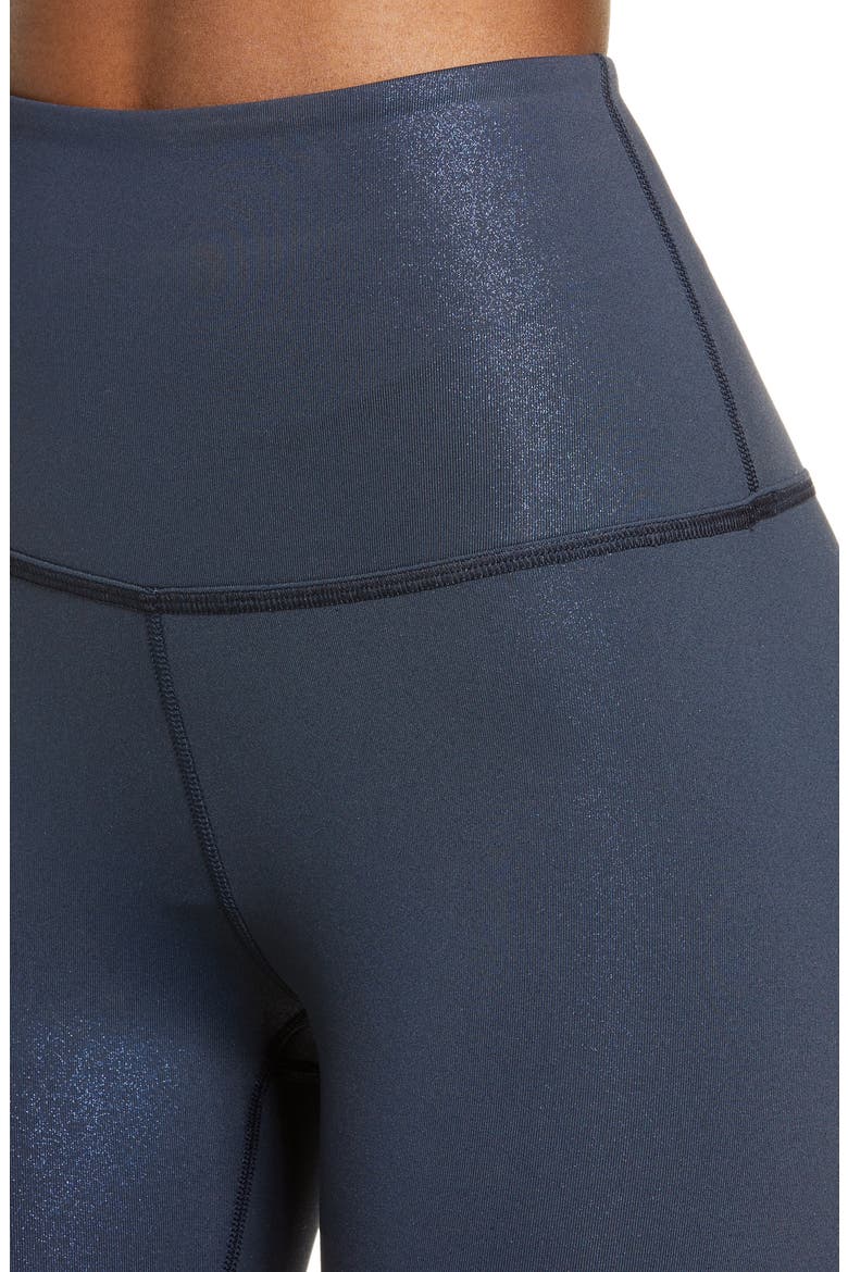 Twinkle High Waist 7/8 Leggings, Alternate, color, NOCTURNAL NAVY SHINY
