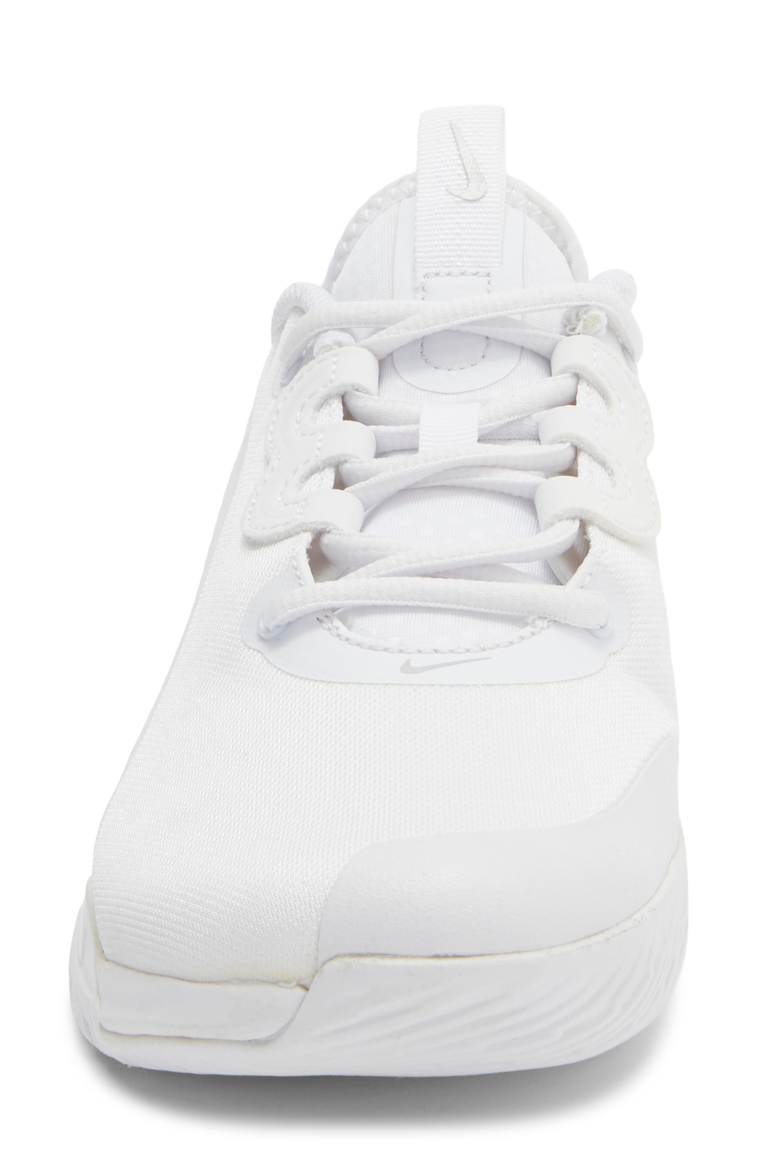 Nike Air Max Volley Sneaker, Alternate, color, White/ Metallic Silver