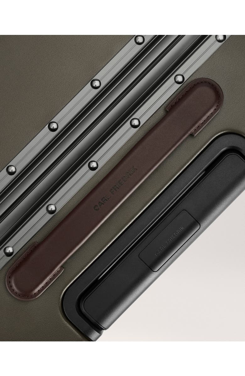 CF102 The Carry-on X Suitcase, Alternate, color, Dark Olive / Chocolate