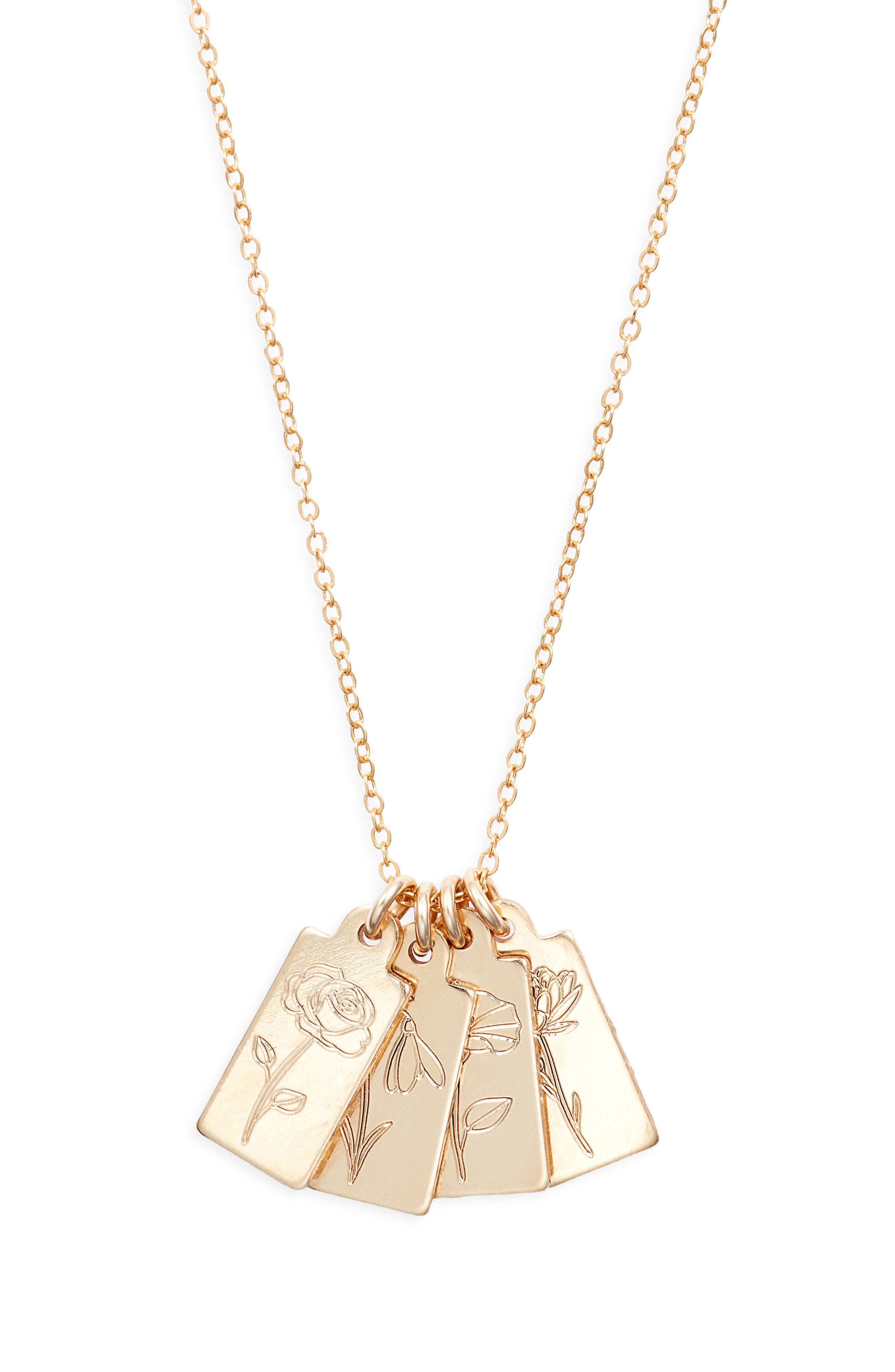 GOLD / 4 CHARMS