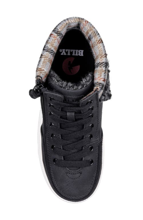 Billy Footwear Kids' Billy Cuff Sneaker In Black