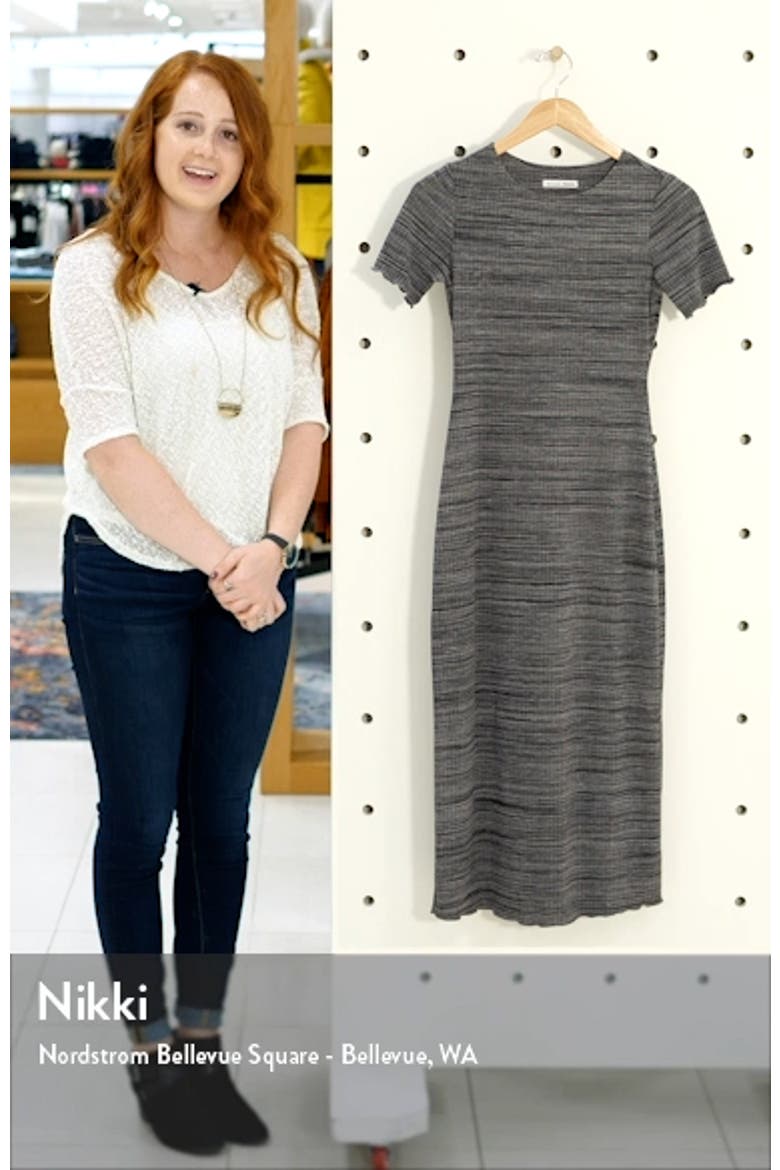 Perry Rib Midi Dress video