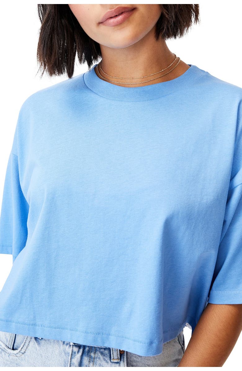 Cotton On Cropped Boyfriend T-Shirt, Alternate, color, 