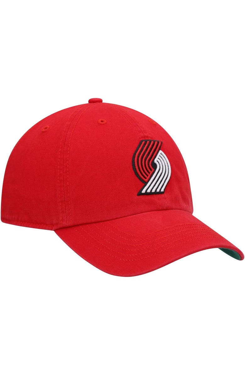 Divine Creations Men's '47 Red Portland Trail Blazers Franchise Fitted Hat, Alternate, color, 