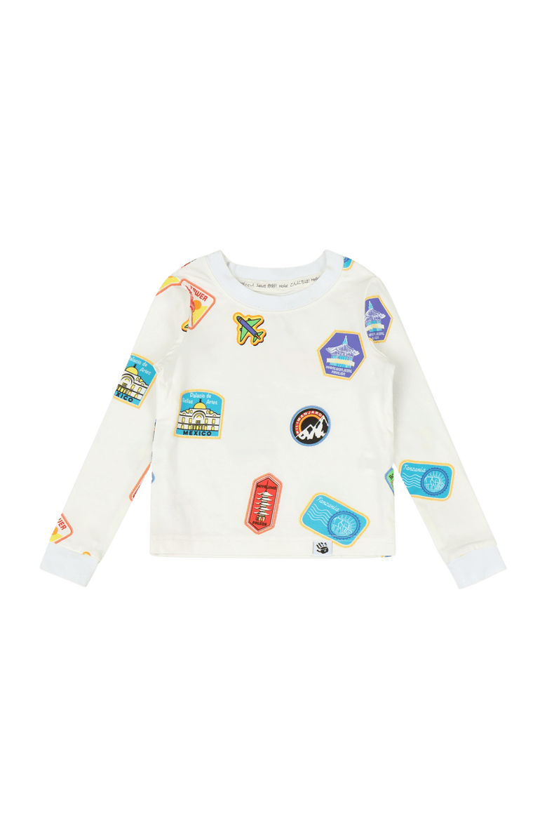 Mixed Up Clothing Kids Passport Stamp Playset - Travel-Inspired Matching Outfit, Alternate, color, Passport Stamp