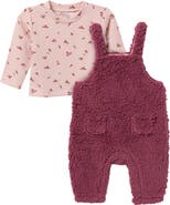 Modern Moments™ by Gerber Microplush Overall & Shirt Set