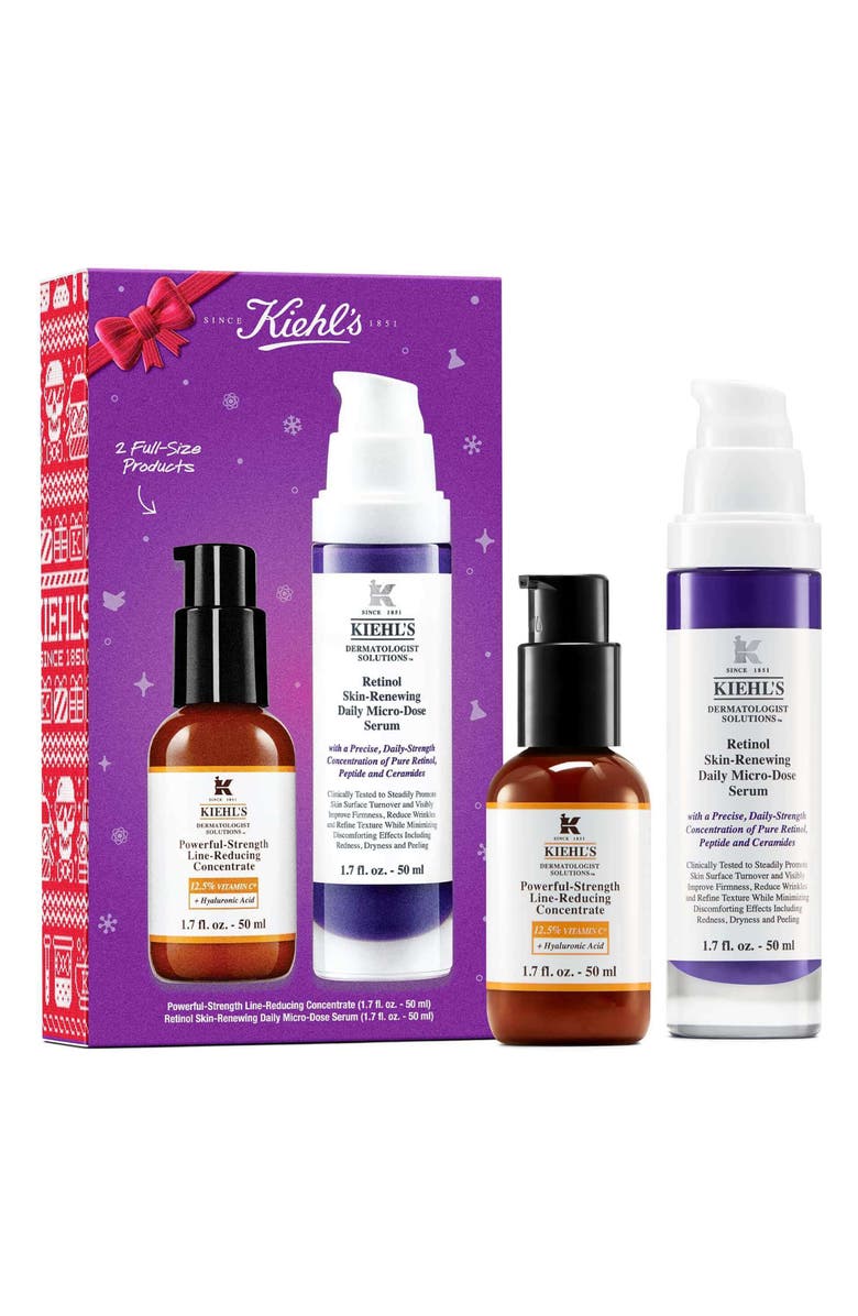 Kiehl's Since 1851 Day to Night Wrinkle Reducing Duo $155 Value, Main, color,