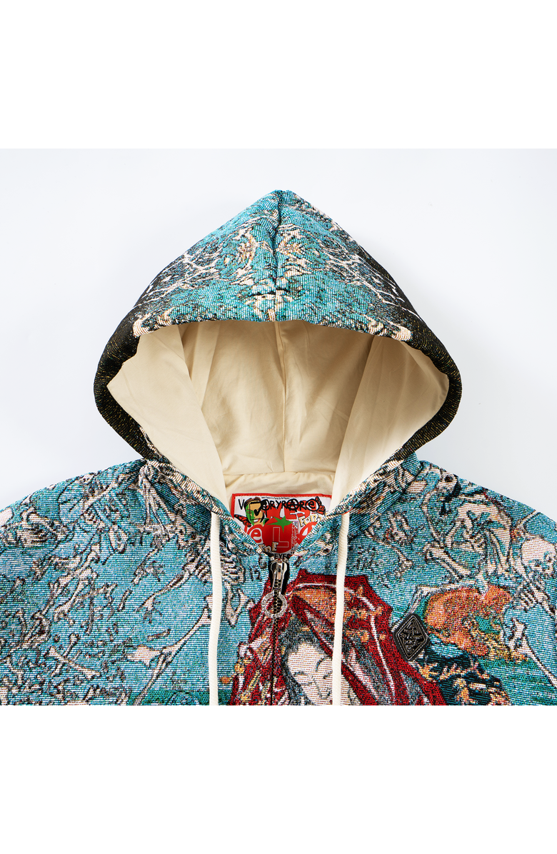 VERYRARE Jigoku Dayu Jacket, Alternate, color, Green