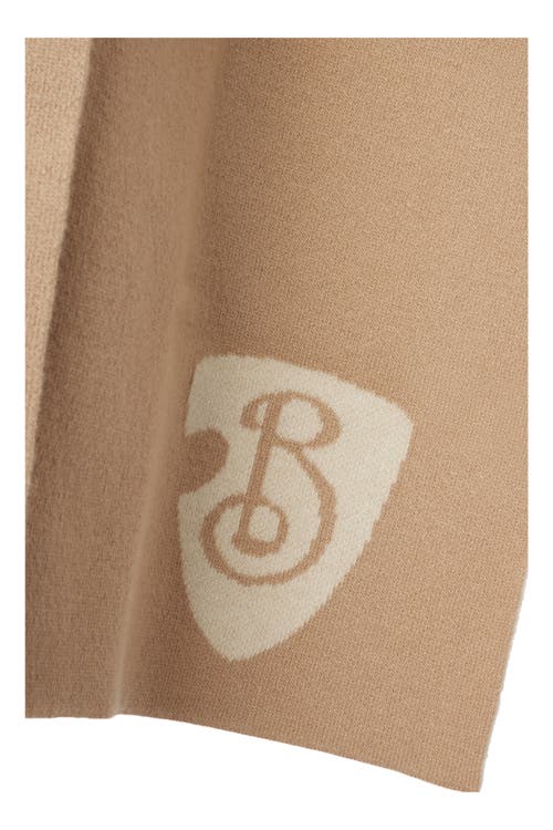 BURBERRY BURBERRY EKD WOOL CASHMERE BLEND CAPE 