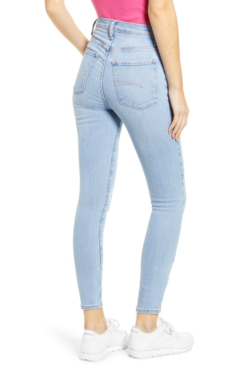 Nobody Denim Siren High Waist Ankle Skinny Jeans, Alternate, color, 