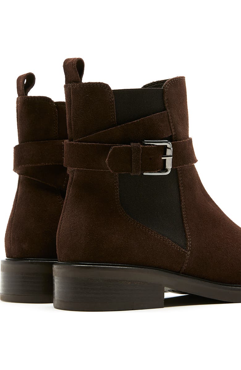 La Canadienne Auren City Dry<sup
™</sup
Waterproof Bootie, Alternate, color, Brown Suede
