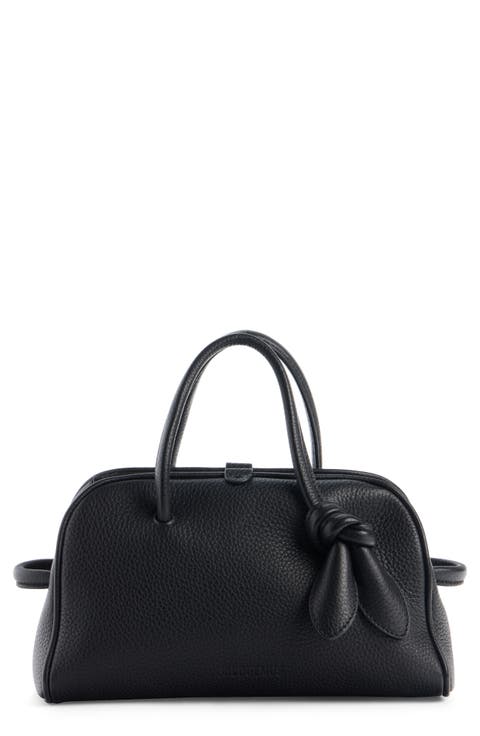 Le Petit Turismo Leather Bowling Bag