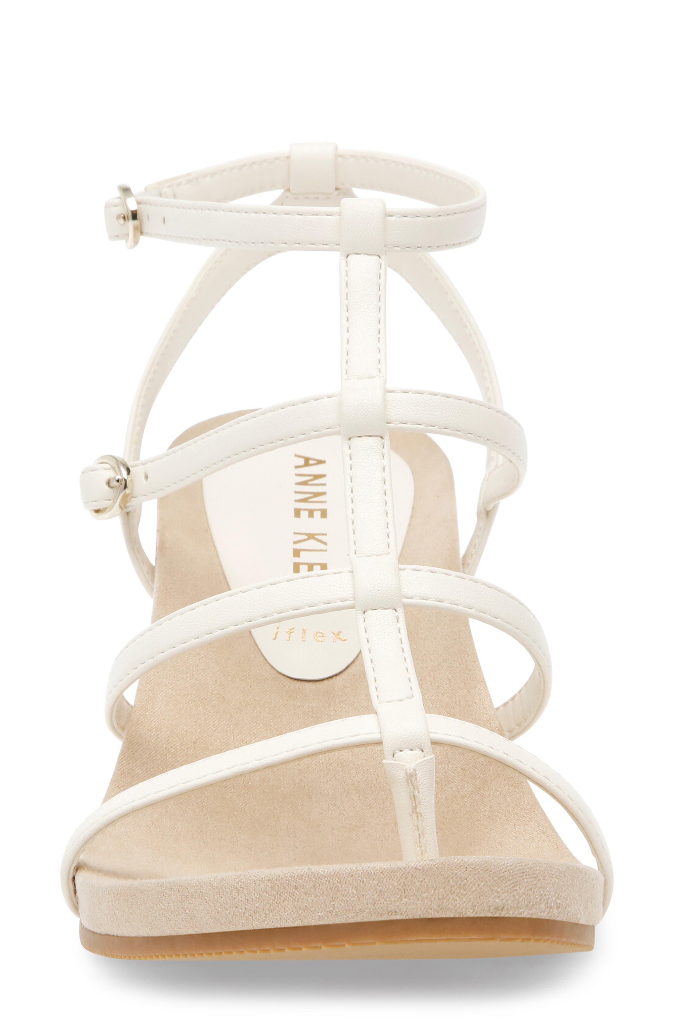 Anne Klein Isiah Wedge Sandal, Alternate, color, 