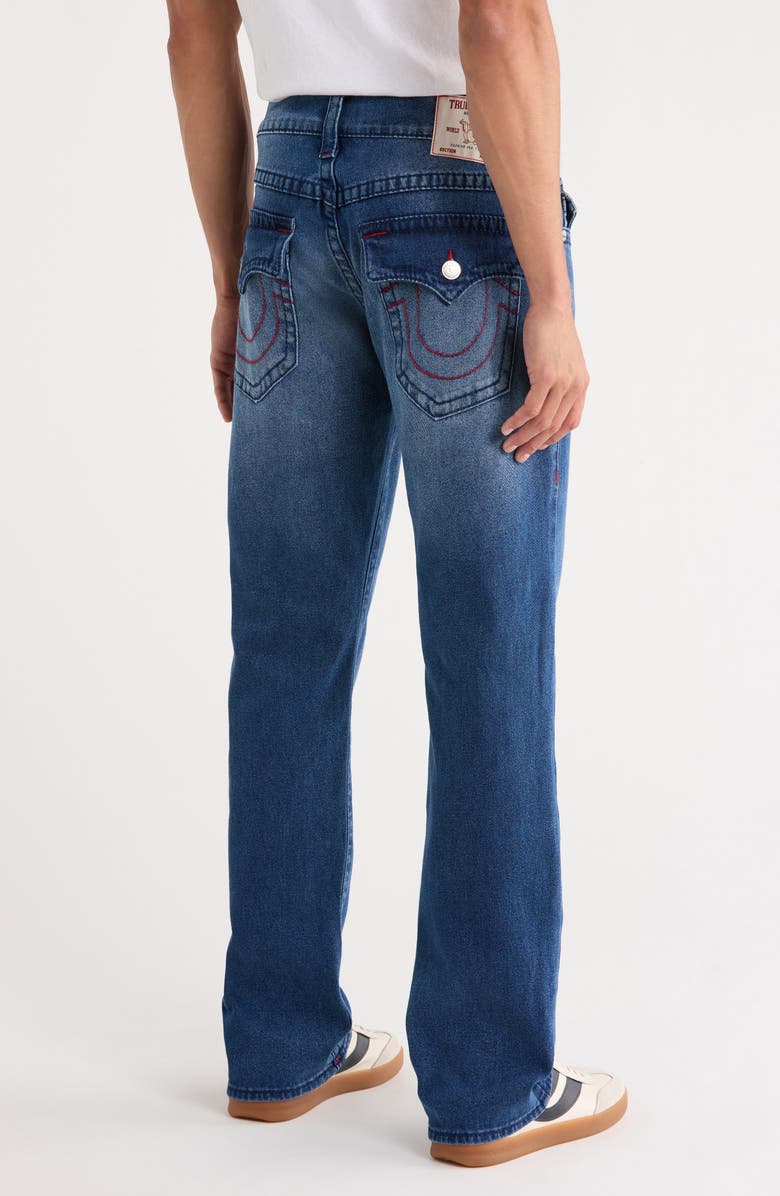 True Religion Ricky Big T Straight Leg Jeans, Alternate, color, Medium Rustic