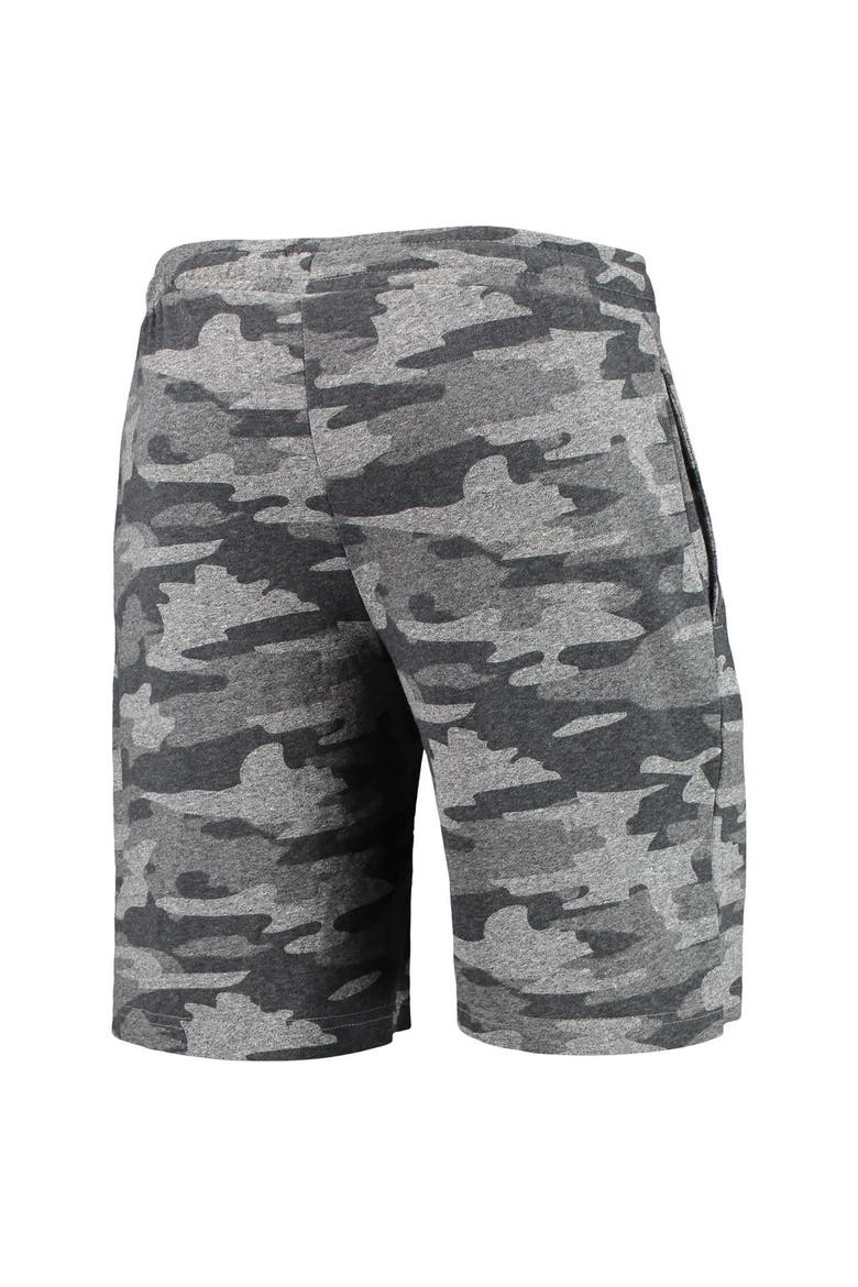 Men's Concepts Sport Charcoal/Gray Maryland Terrapins Camo Backup Terry Jam Lounge Shorts, Alternate, color, Charcoal