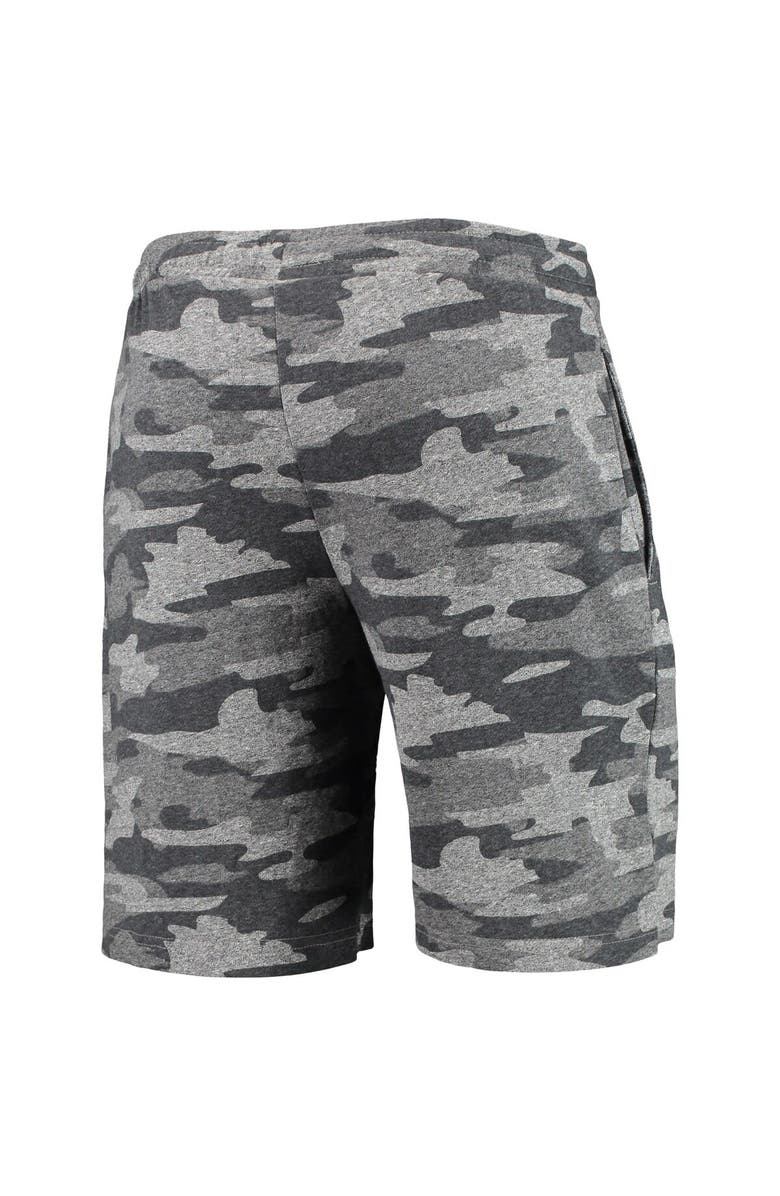 CONCEPTS SPORT Men's Concepts Sport Charcoal/Gray Maryland Terrapins Camo Backup Terry Jam Lounge Shorts, Alternate, color, Charcoal