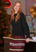 Joe Browns Sequin Sweater Skirt