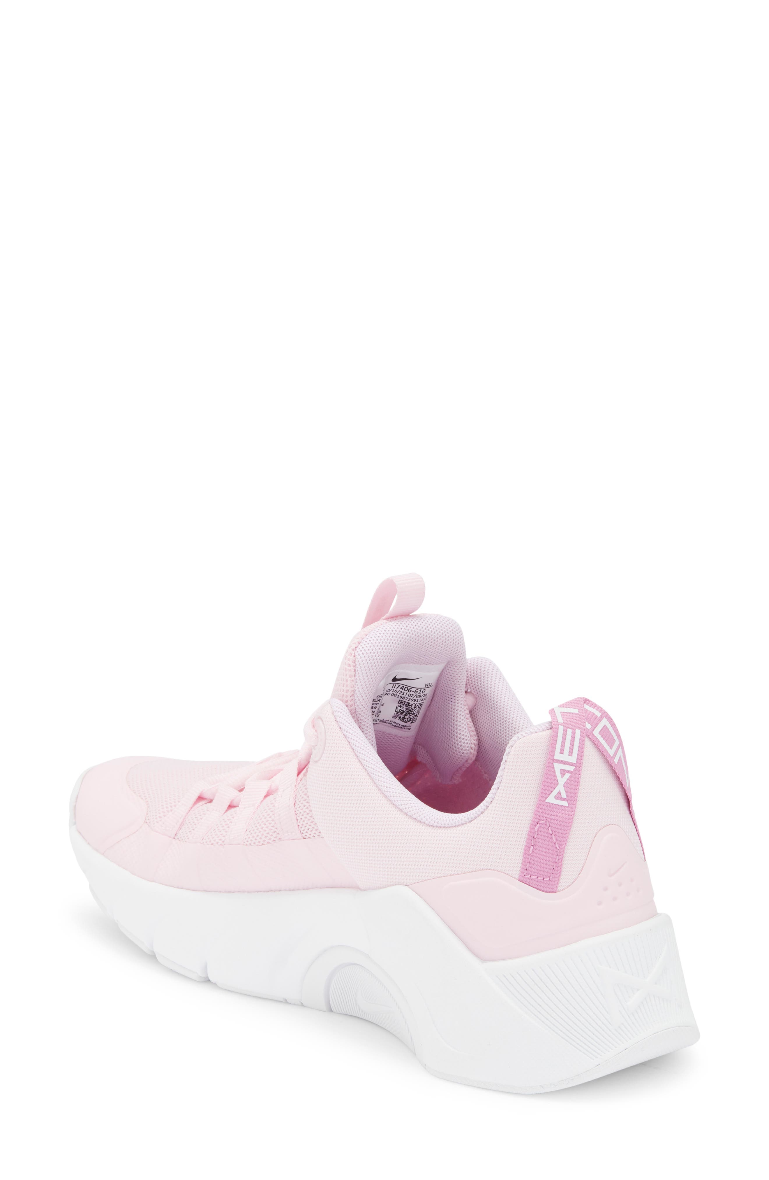 Free Metcon 7 Training Shoe, Alternate, color, PINK FOAM/WHITE
