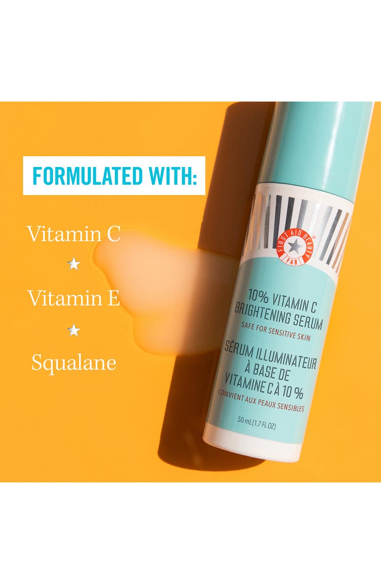 First Aid Beauty 10% Vitamin C Brightening Serum, Alternate, color,