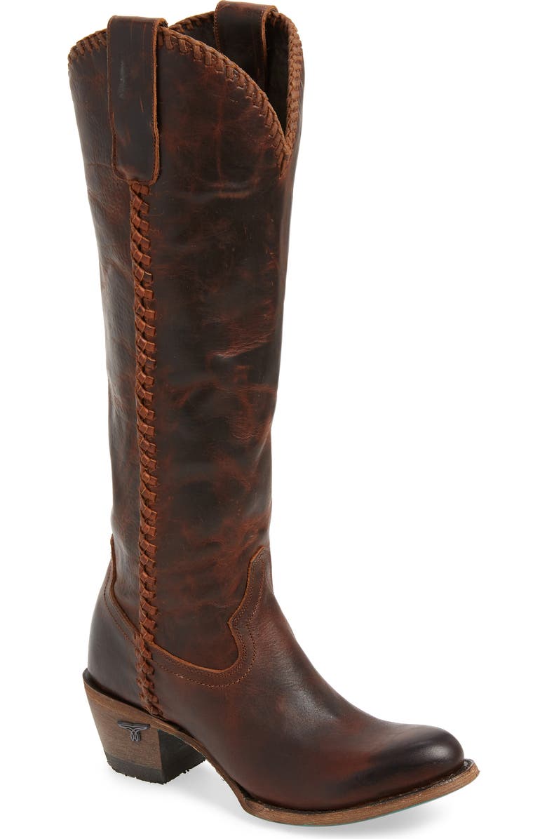 Lane Boots Plain Jane Knee High Western Boot, Main, color,