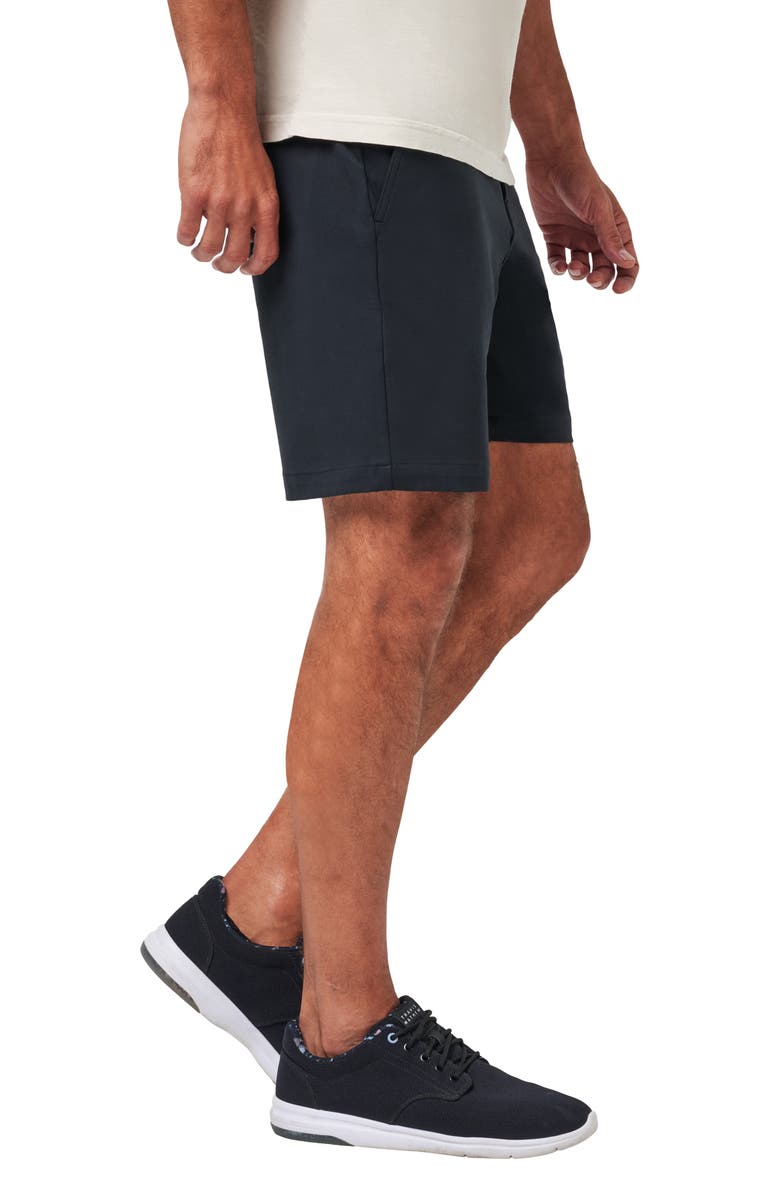 TravisMathew Stretchknit 8-Inch Shorts, Alternate, color, Black