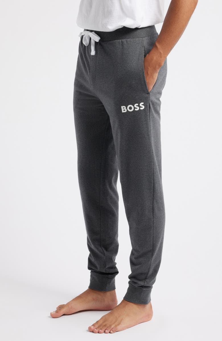 BOSS Men's Ease Pajama Joggers, Alternate, color, Grey