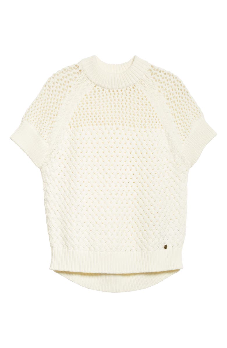 Ted Baker London Stena Basket Stitch Cotton Blend Sweater, Alternate, color,