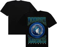 AUTHMADE Men's Authmade Black Minnesota Timberwolves Vintage Metal Premium Heavyweight T-Shirt