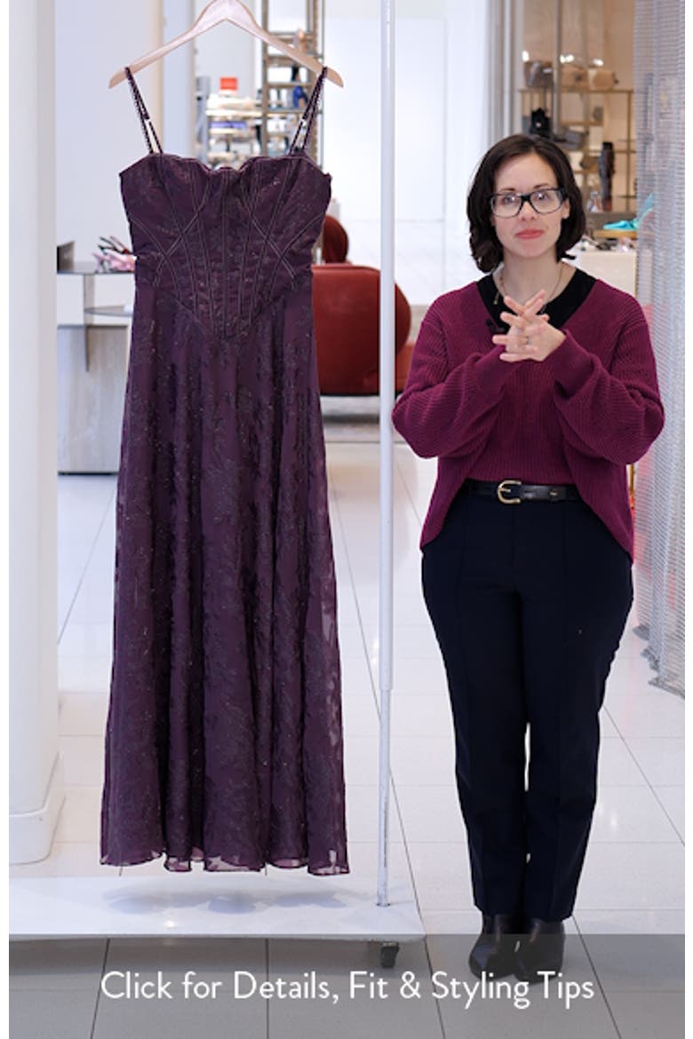 Esme Fil Coupé Gown video
