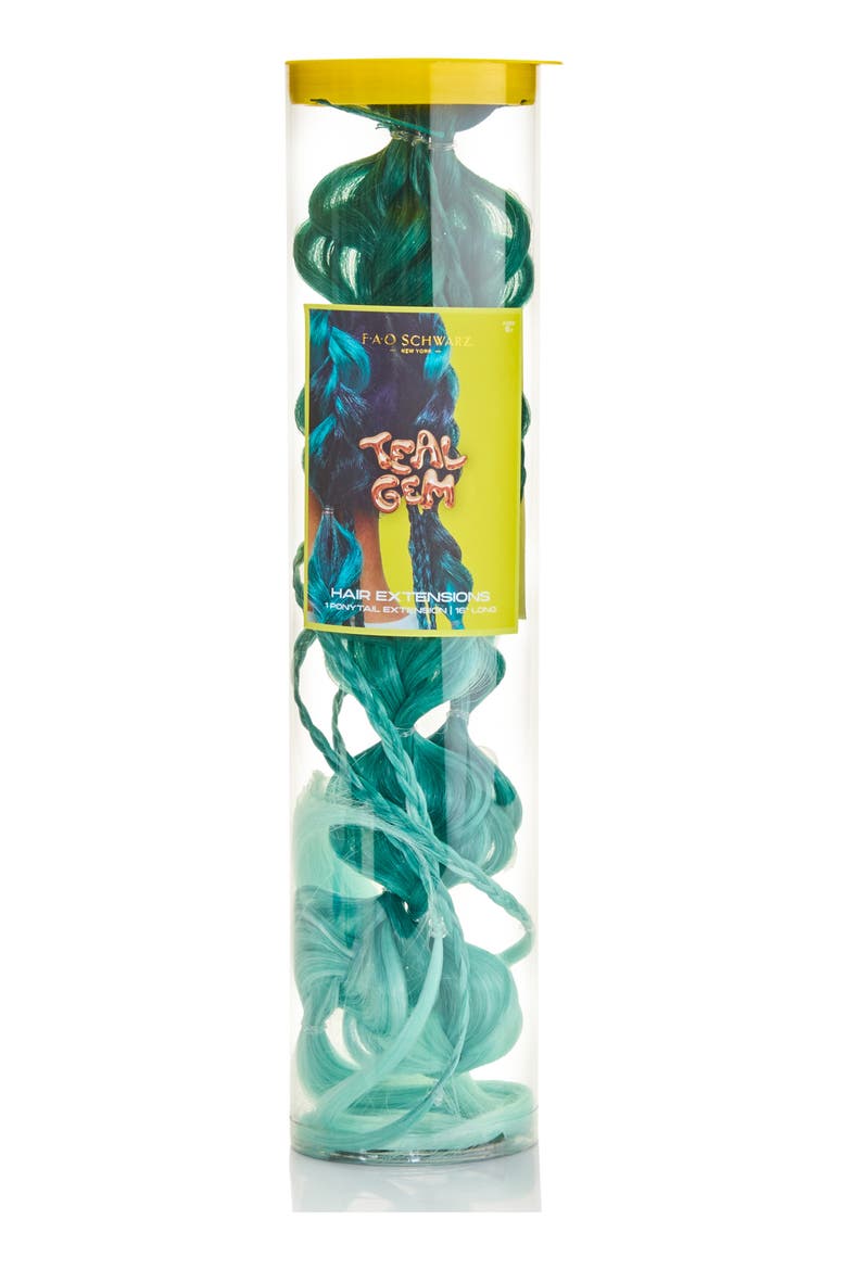 Rose Riot Wrap Ponytail Hair Extension, Alternate, color, MEDIUM BLUE