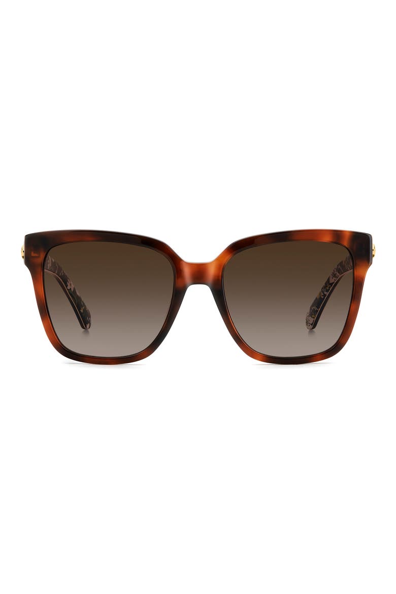 kiya 56mm gradient square sunglasses, Main, color, 0086-HA
