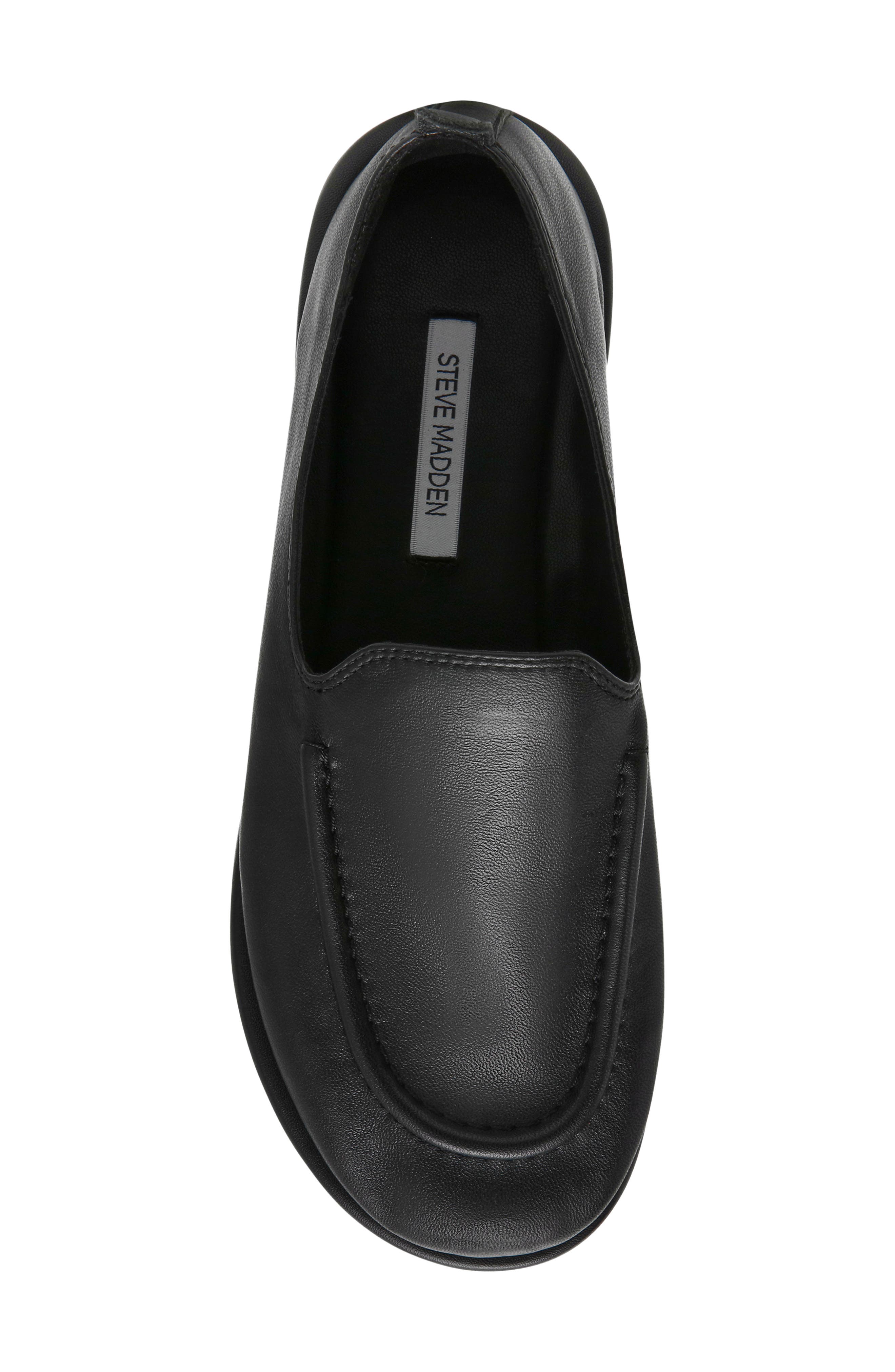 Safra Loafer, Alternate, color, BLACK LEATHER