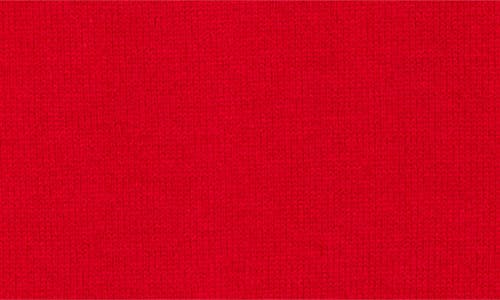 Cece Embellished Collar Short Sleeve Cotton Sweater In Red