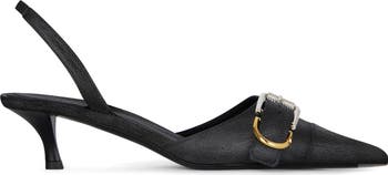サンダル・ミュール GIVENCHY FW24 VOYOU SLINGBACK PUMP (BE403L E28Z001) サンダル・ミュール Givenchy Voyou Slingback Pumps GIVENCHY