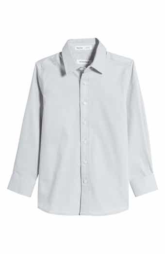 Nordstrom Kids' Solid Button-Up Dress Shirt