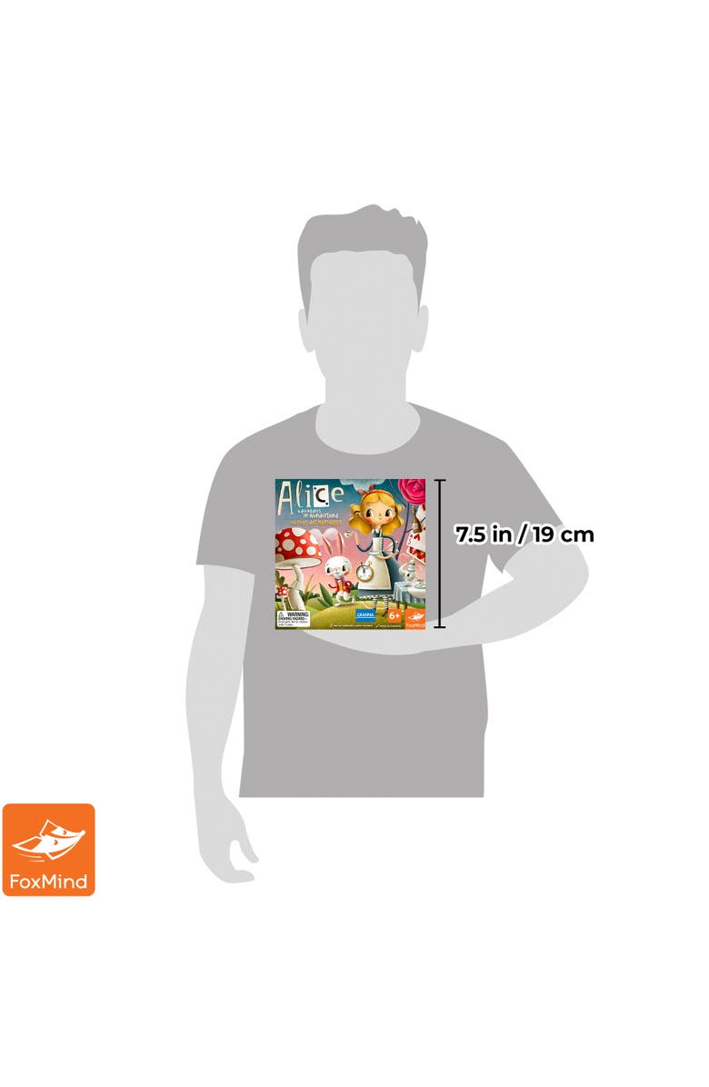 FoxMind Alice's Adventures In Wonderland Board Game, Alternate, color, 