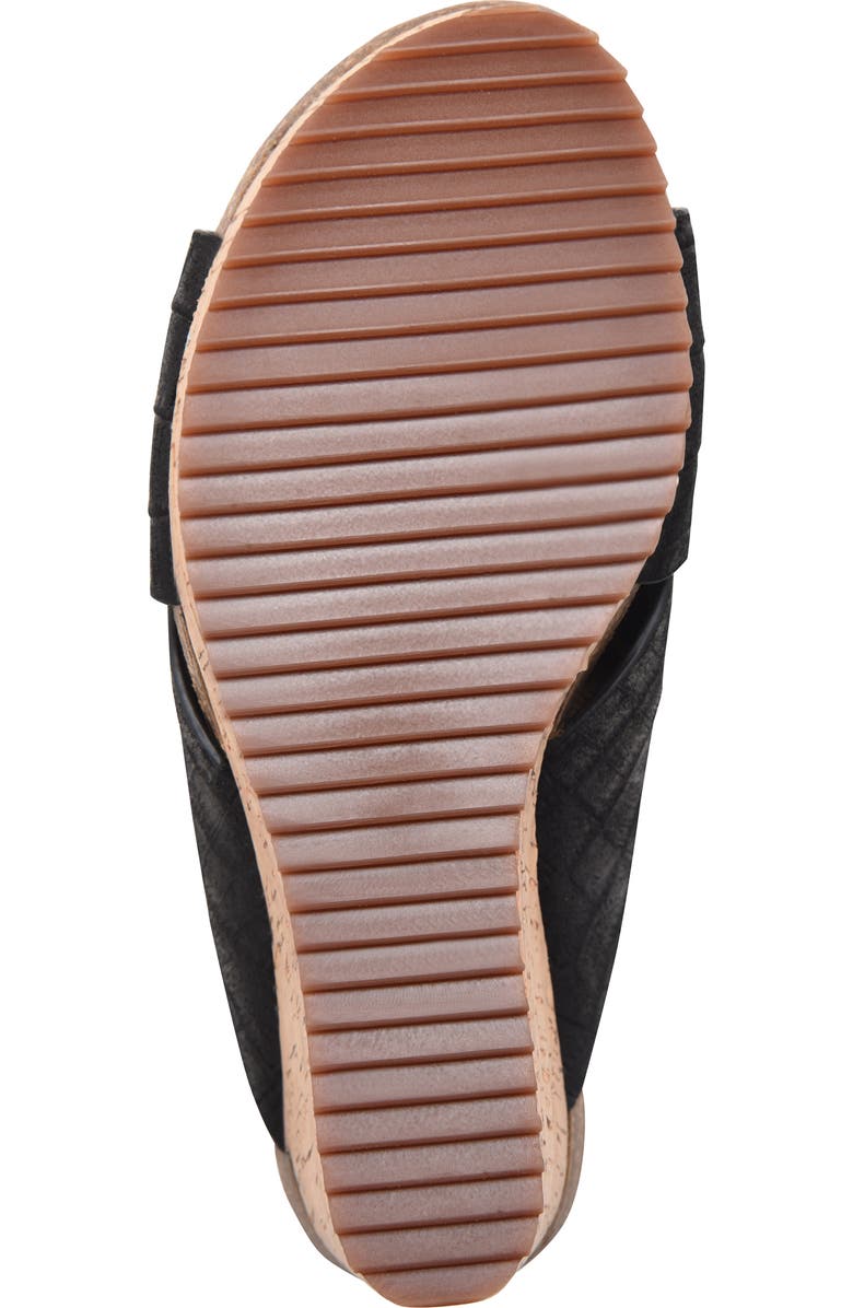 Söfft Ciera Crisscross Wedge Sandal, Alternate, color,