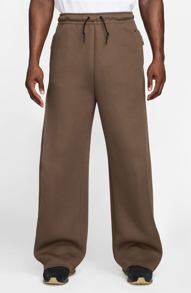 Nike Tech Fleece Sweatpants, Main, color, Mosswood Brown/ Black