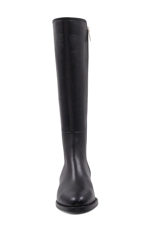 Aquatalia Nolita Water Resistant Knee High Boot In Black