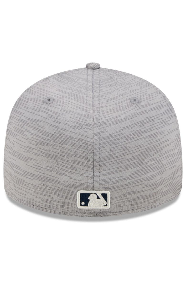 New Era Men's New Era  Gray Boston Red Sox 2024 Clubhouse Low Profile 59FIFTY Fitted Hat, Alternate, color, 