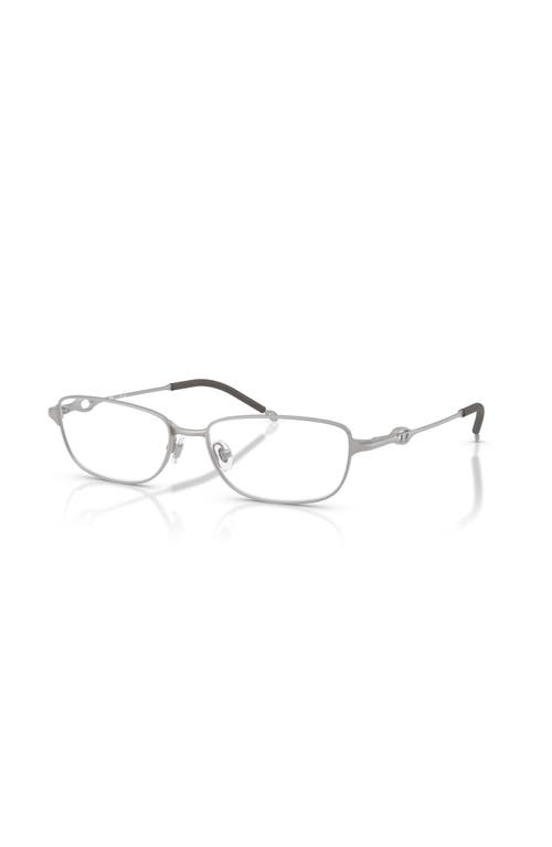 Diesel ® 56mm Rectangle Optical Glasses In Brown