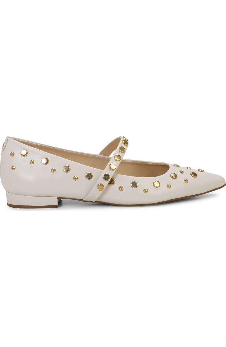 Jessica Simpson Kiann Pointed Toe Flat, Alternate, color, Off White