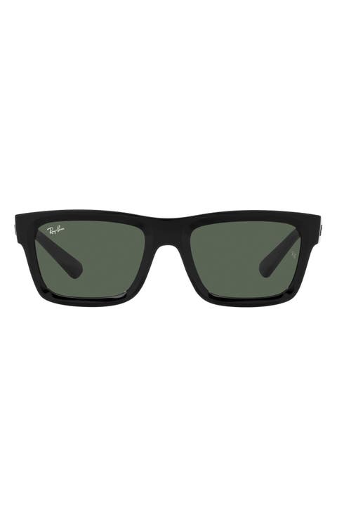 Warren 57mm Rectangular Sunglasses