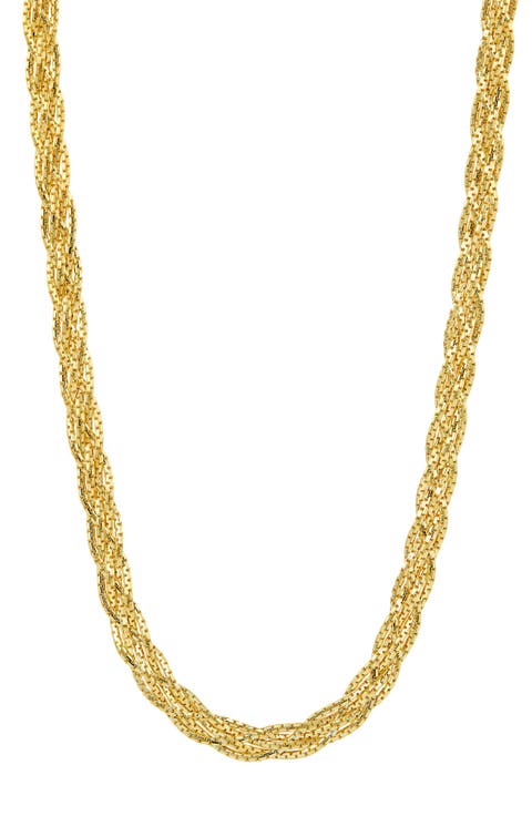 Woven Chain Necklace
