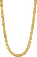 SAVVY CIE JEWELS Woven Chain Necklace