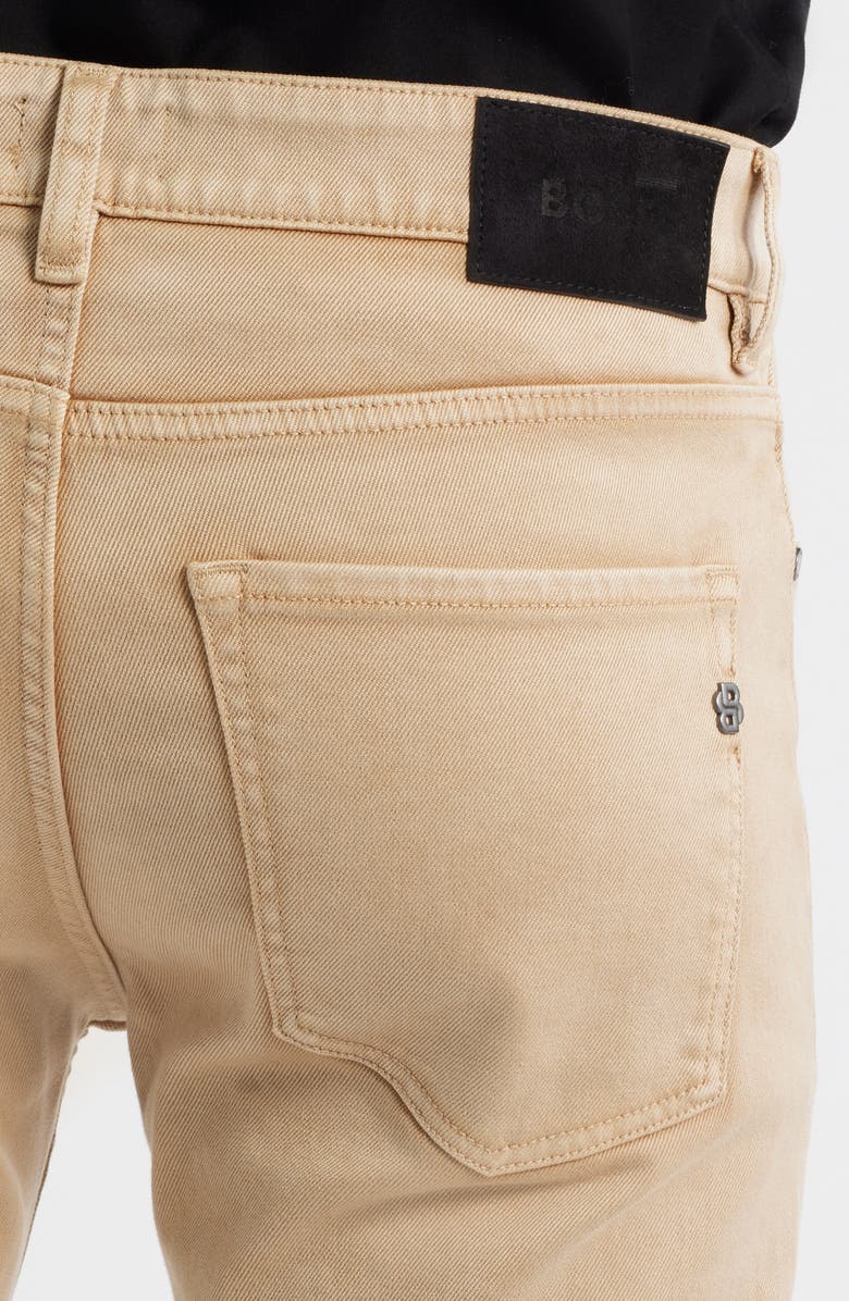 BOSS Delaware Slim Fit Jeans, Alternate, color, Medium Beige